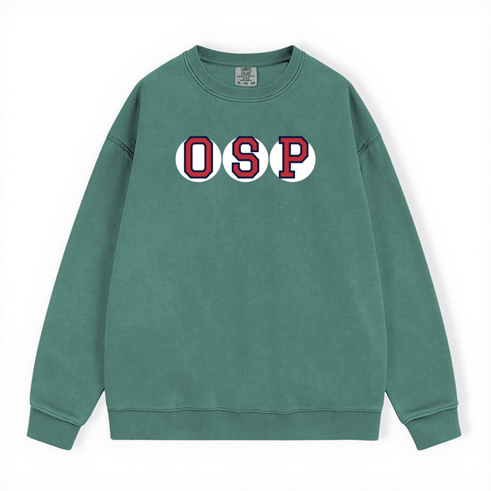 OSP RETIRED SOX LETTERS CREWNECK