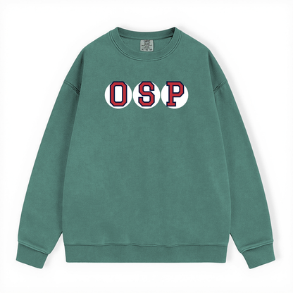 OSP RETIRED SOX LETTERS CREWNECK