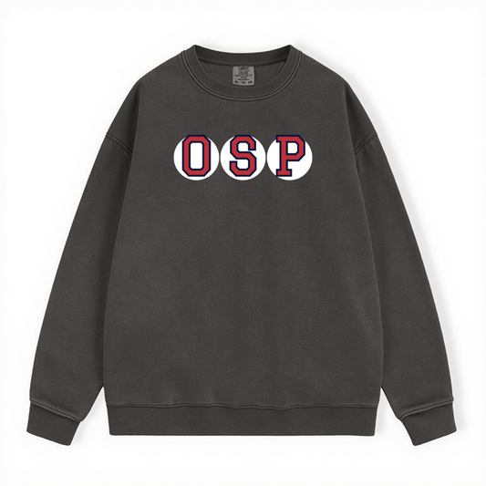 OSP RETIRED SOX LETTER CREWNECK