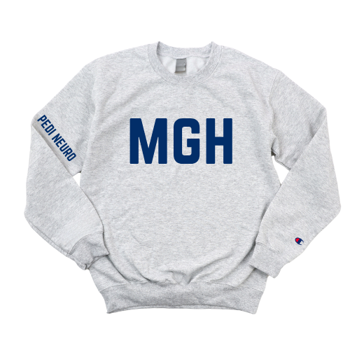 NAVY MGH PEDI NEURO CHAMPION CREWNECK