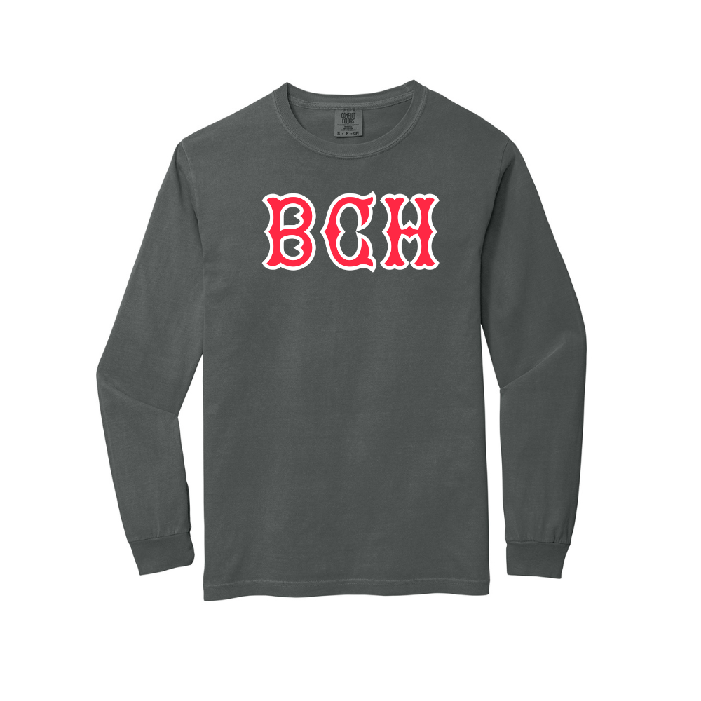BCH SOX LETTERS LONG SLEEVE