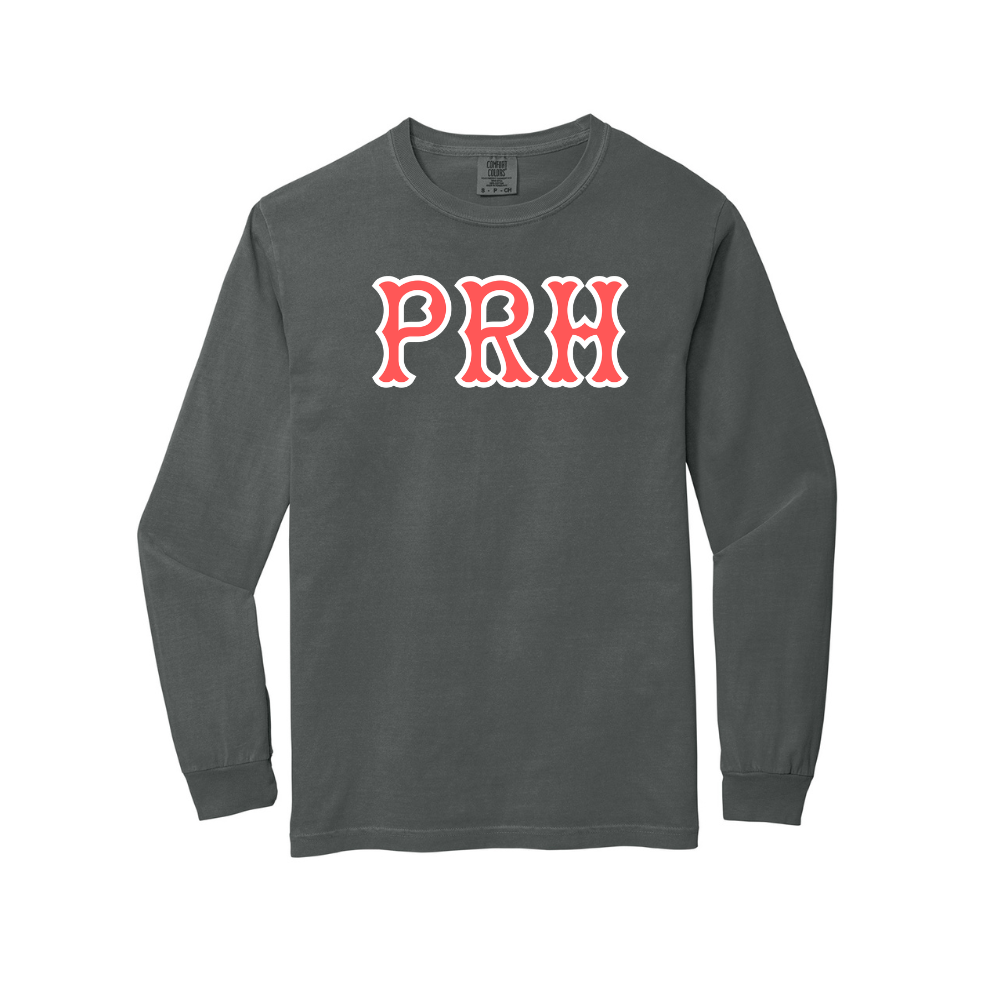 PRH SOX LETTERS LONG SLEEVE