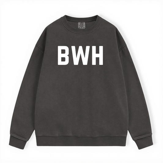 PEPPER BWH ALL STAFF CREWNECK - CLEARANCE