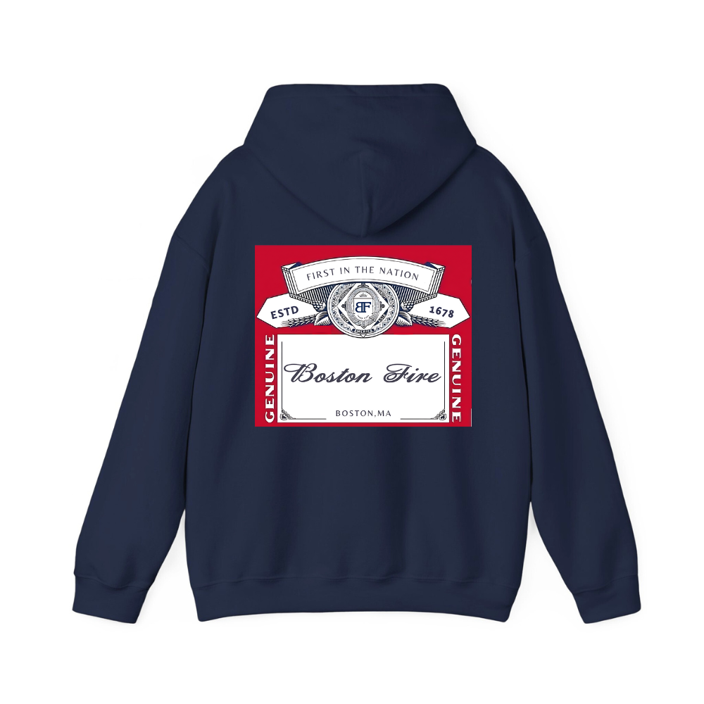 BOSTON FIRE CROWN LABEL CHAMPION HOODIE