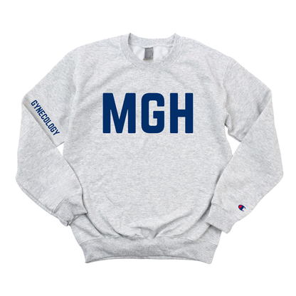 NAVY MGH OBSTETRICS & GYNECOLOGY CHAMPION CREWNECK