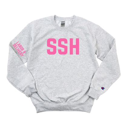 SSH LABOR & DELIVERY CHAMPION CREWNECK
