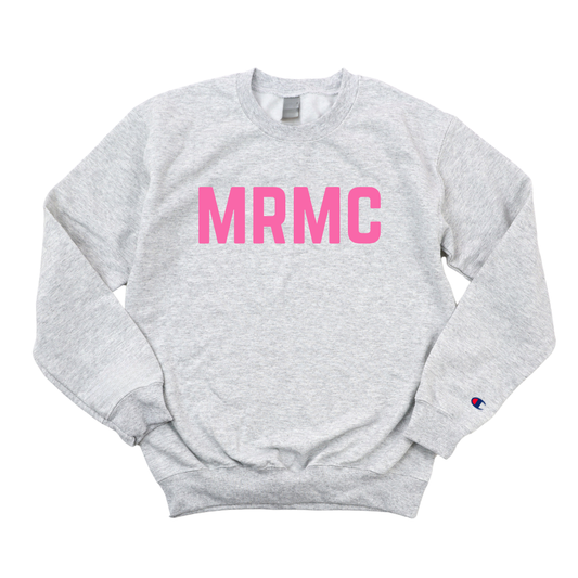PINK MRMC BREAST CANCER AWARENESS CHAMPION CREWNECK