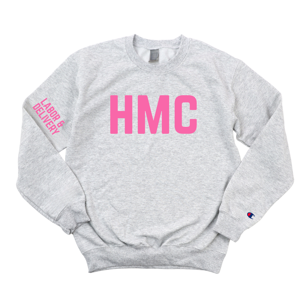HMC LABOR & DELIVERY CHAMPION CREWNECK