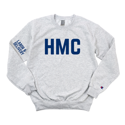 HMC LABOR & DELIVERY CHAMPION CREWNECK