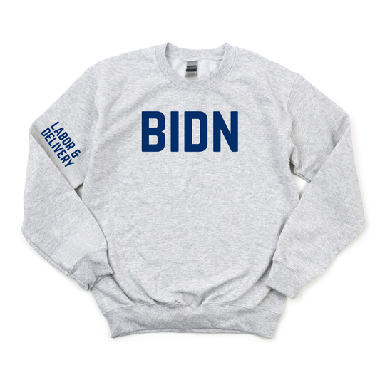 BIDN LABOR & DELIVERY CHAMPION CREWNECK