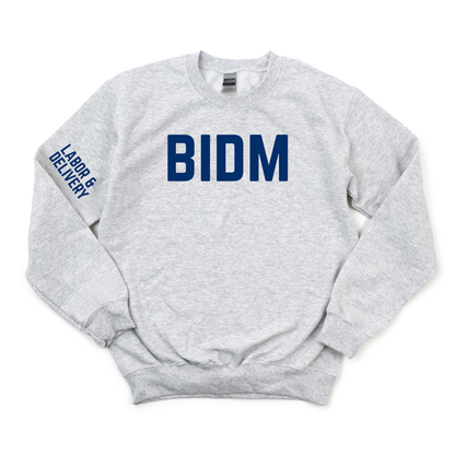 BIDM LABOR & DELIVERY CHAMPION CREWNECK