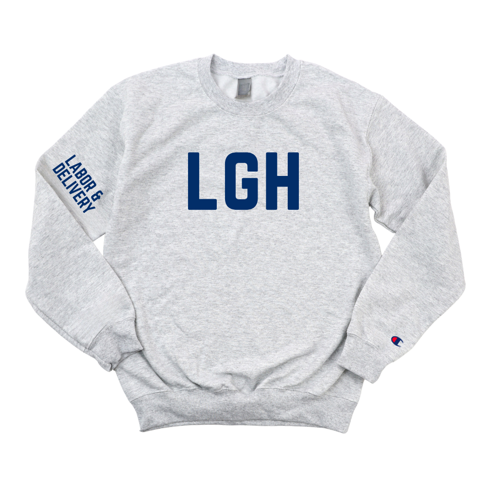LGH LABOR & DELIVERY CHAMPION CREWNECK