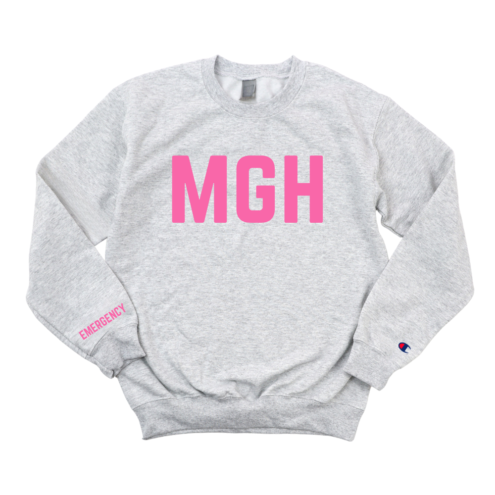 NAVY MGH EMERGENCY CHAMPION CREWNECK