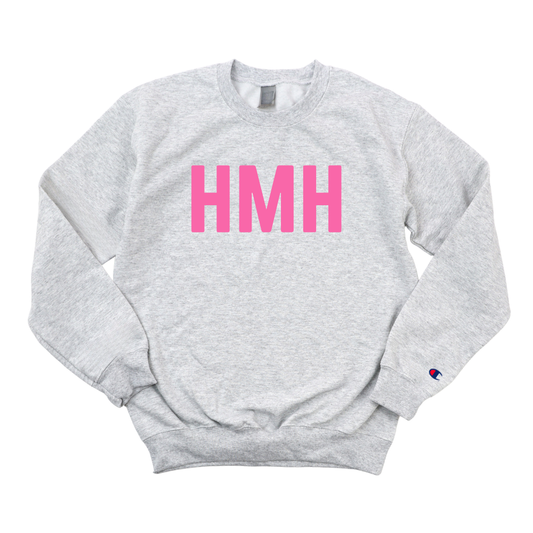 PINK HMH BREAST CANCER AWARENESS CHAMPION CREWNECK