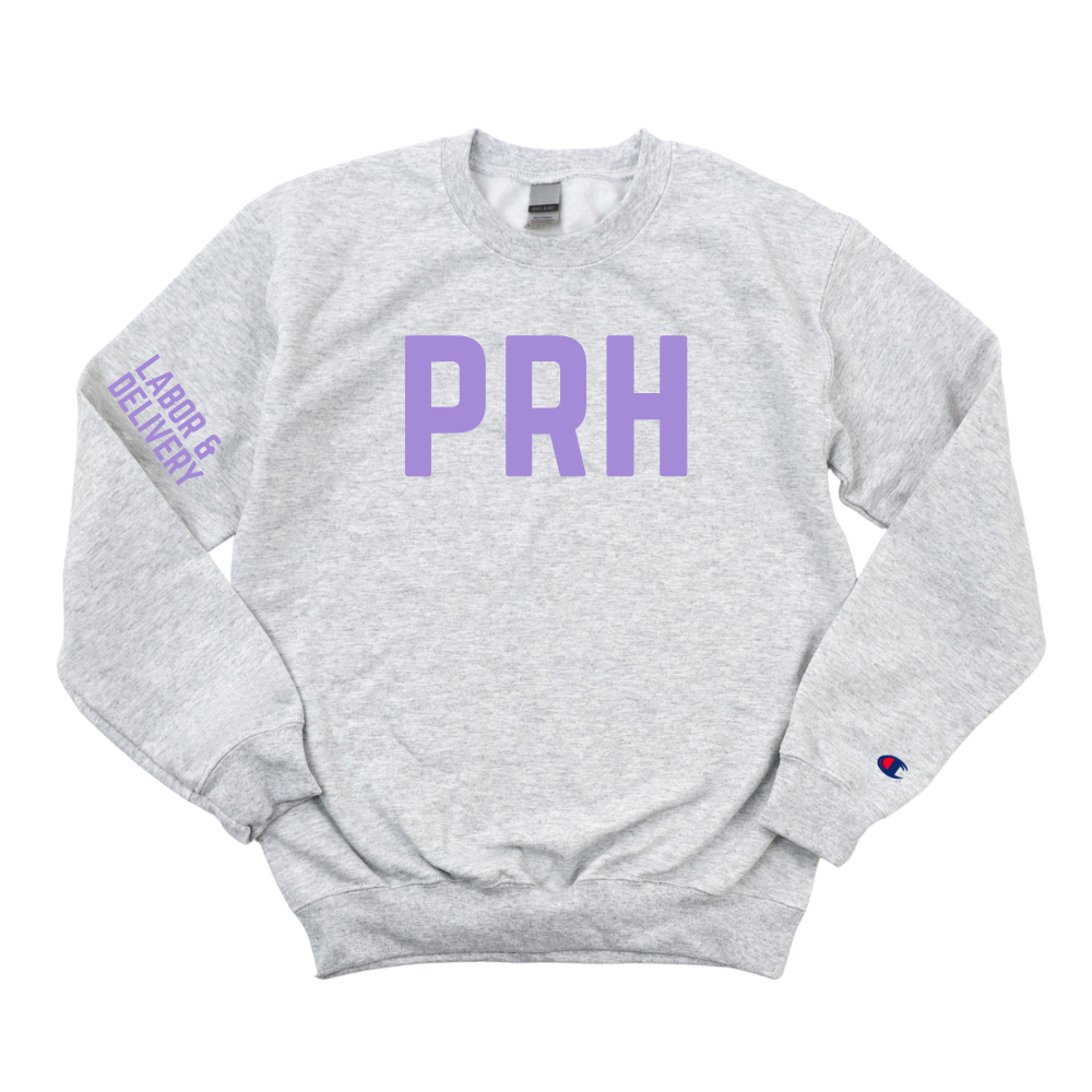 PRH LABOR & DELIVERY CHAMPION CREWNECK