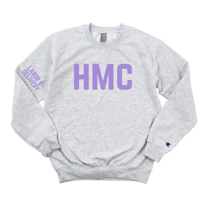 HMC LABOR & DELIVERY CHAMPION CREWNECK