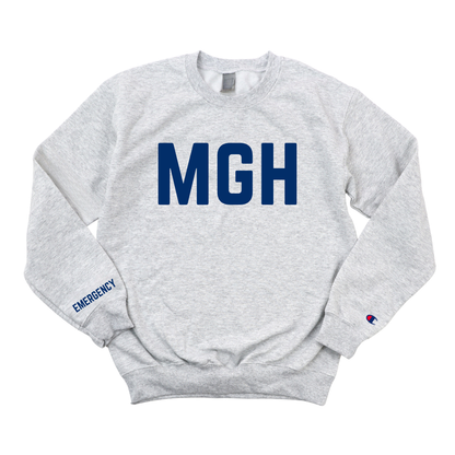 NAVY MGH EMERGENCY CHAMPION CREWNECK