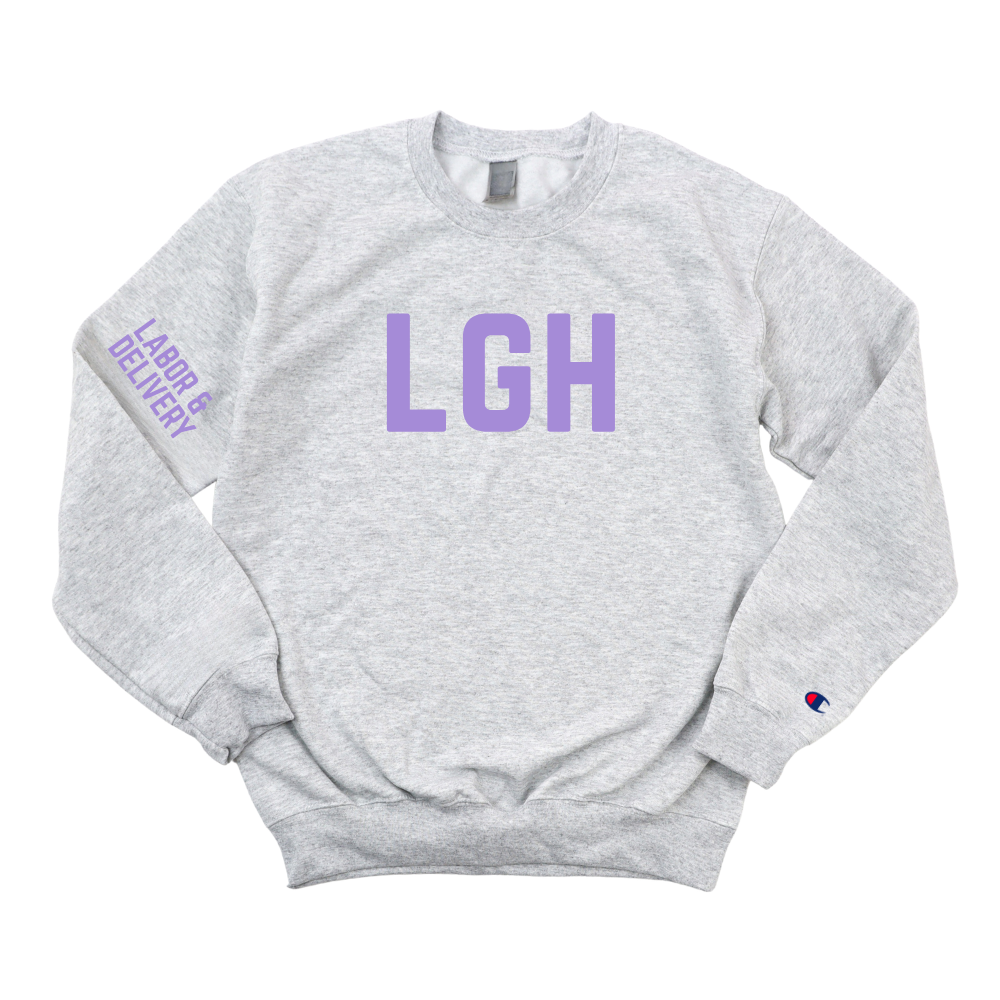 LGH LABOR & DELIVERY CHAMPION CREWNECK