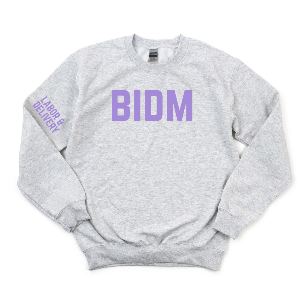 BIDM LABOR & DELIVERY CHAMPION CREWNECK