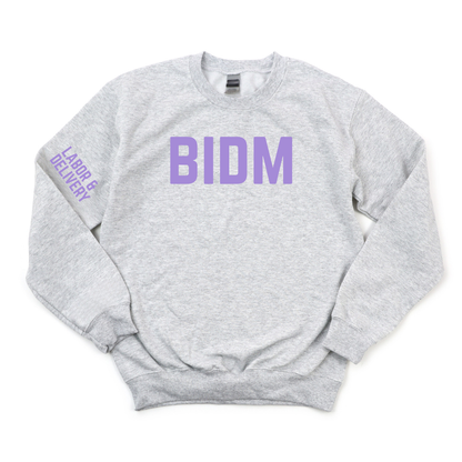 BIDM LABOR & DELIVERY CHAMPION CREWNECK