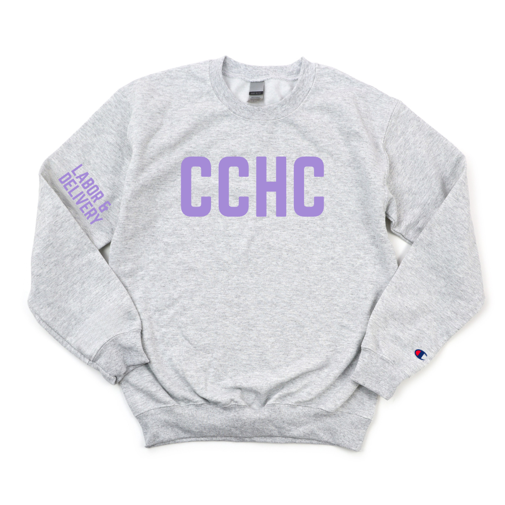 CCHC LABOR & DELIVERY CHAMPION CREWNECK