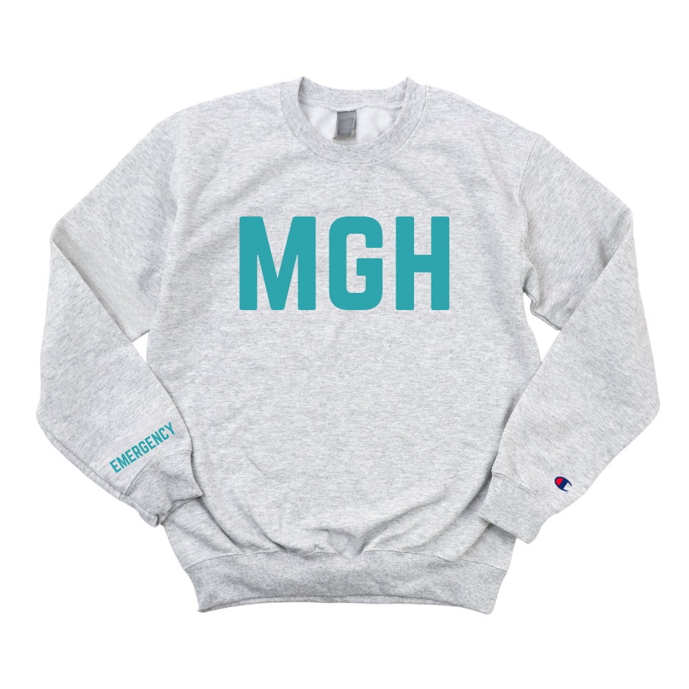 NAVY MGH EMERGENCY CHAMPION CREWNECK