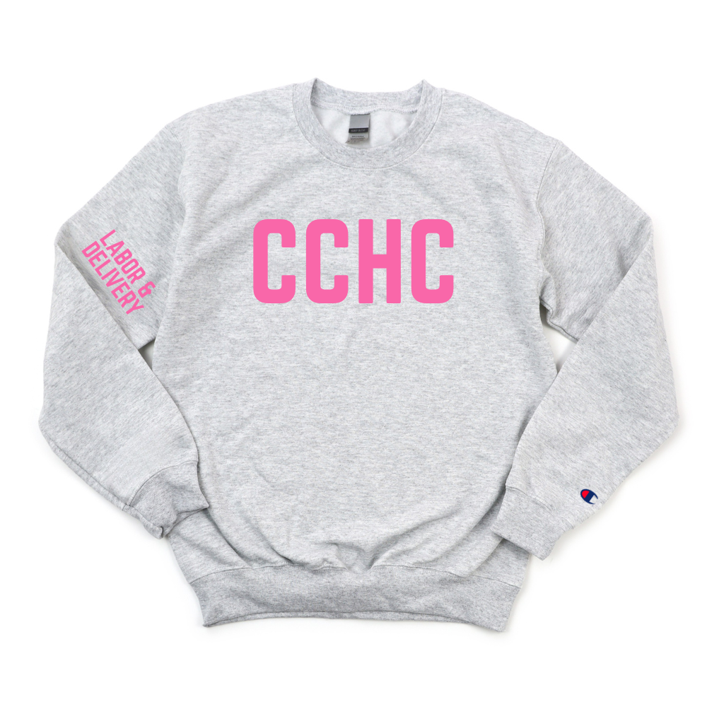CCHC LABOR & DELIVERY CHAMPION CREWNECK