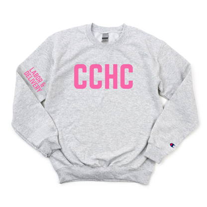 CCHC LABOR & DELIVERY CHAMPION CREWNECK