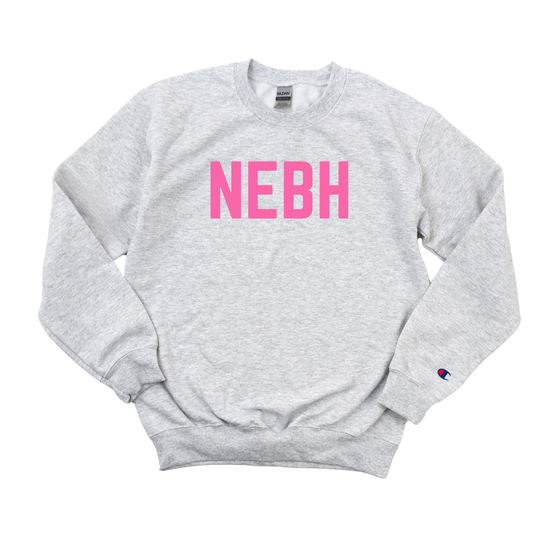 PINK NEBH BREAST CANCER AWARENESS CHAMPION CREWNECK
