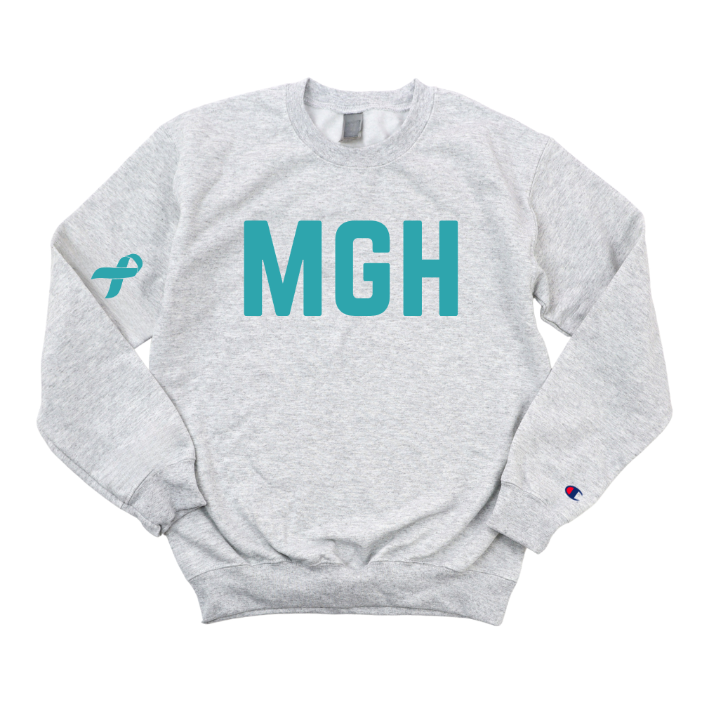 MGH OVARIAN CANCER AWARENESS CHAMPION CREWNECK