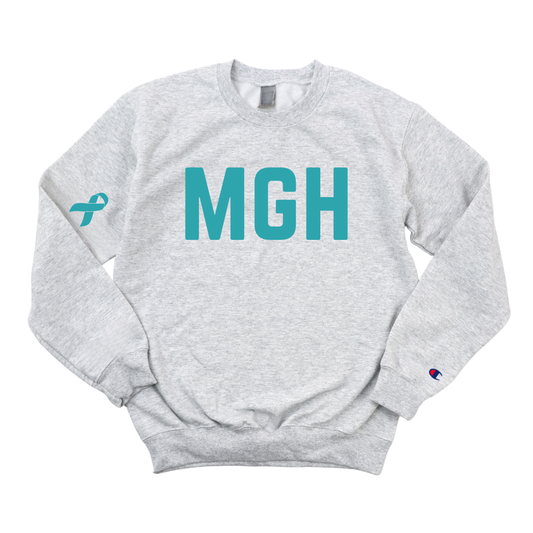 MGH OVARIAN CANCER AWARENESS CHAMPION CREWNECK