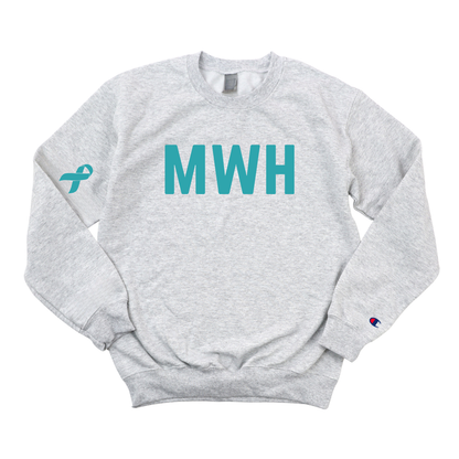MWH OVARIAN CANCER AWARENESS CHAMPION CREWNECK