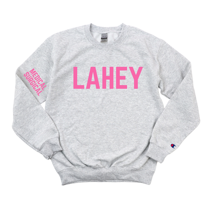 LAHEY MEDICAL-SURGICAL CHAMPION CREWNECK