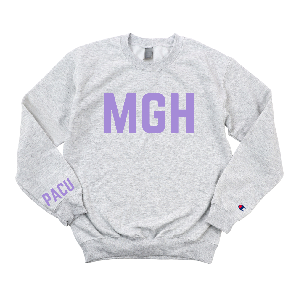 MGH PACU - PACU CHAMPION CREWNECK