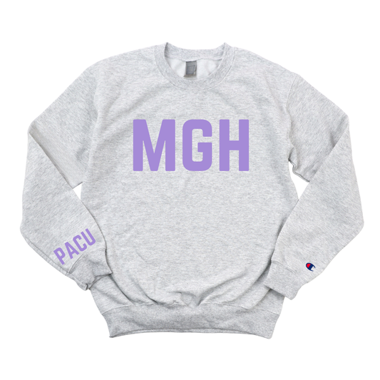MGH PACU - PACU CHAMPION CREWNECK