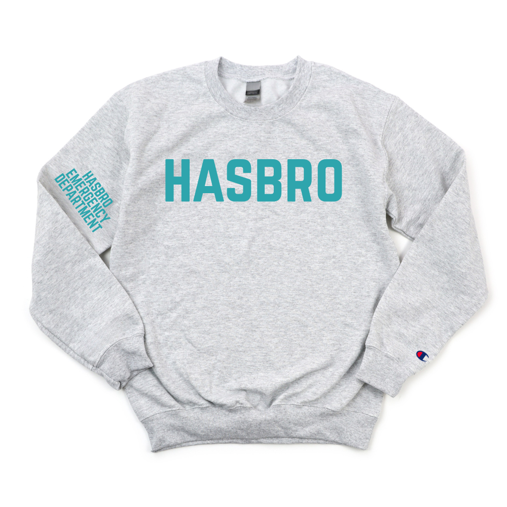 HASBRO EMERGENCY DEPARTMENT CHAMPION CREWNECK