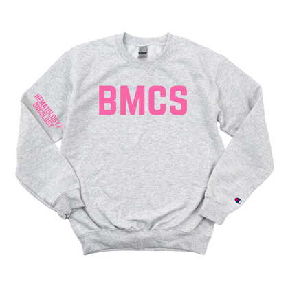 PINK BMCS HEM/ONC CHAMPION CREWNECK