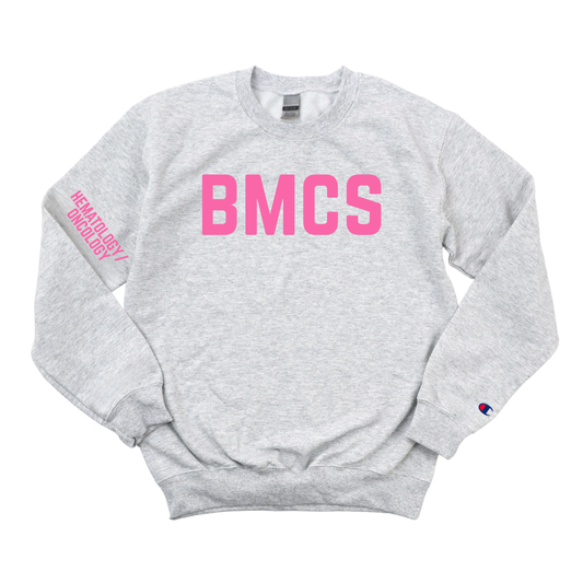 PINK BMCS HEM/ONC CHAMPION CREWNECK