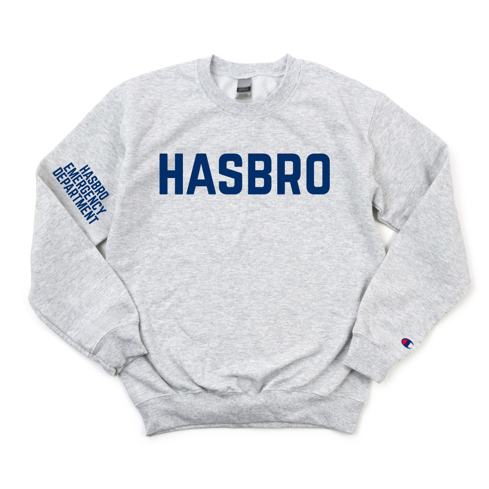 HASBRO EMERGENCY DEPARTMENT CHAMPION CREWNECK