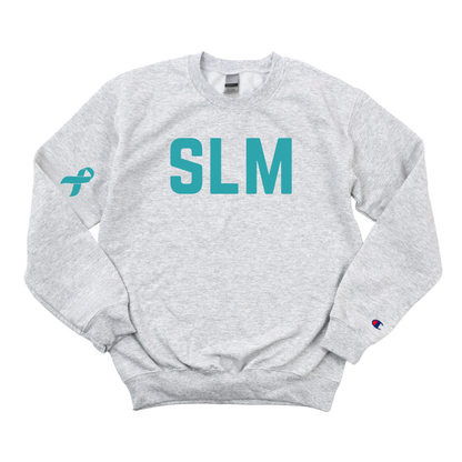SLM OVARIAN CANCER AWARENESS CHAMPION CREWNECK