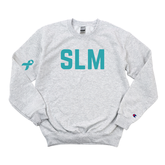 SLM OVARIAN CANCER AWARENESS CHAMPION CREWNECK