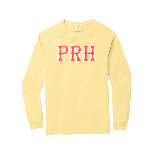 PRH SOX LETTERS LONG SLEEVE