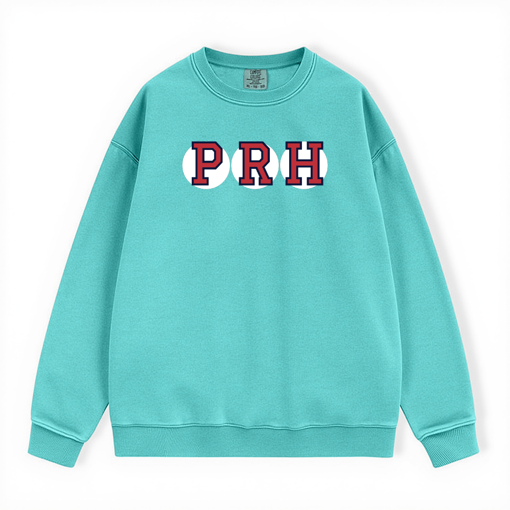 PRH RETIRED SOX LETTERS CREWNECK