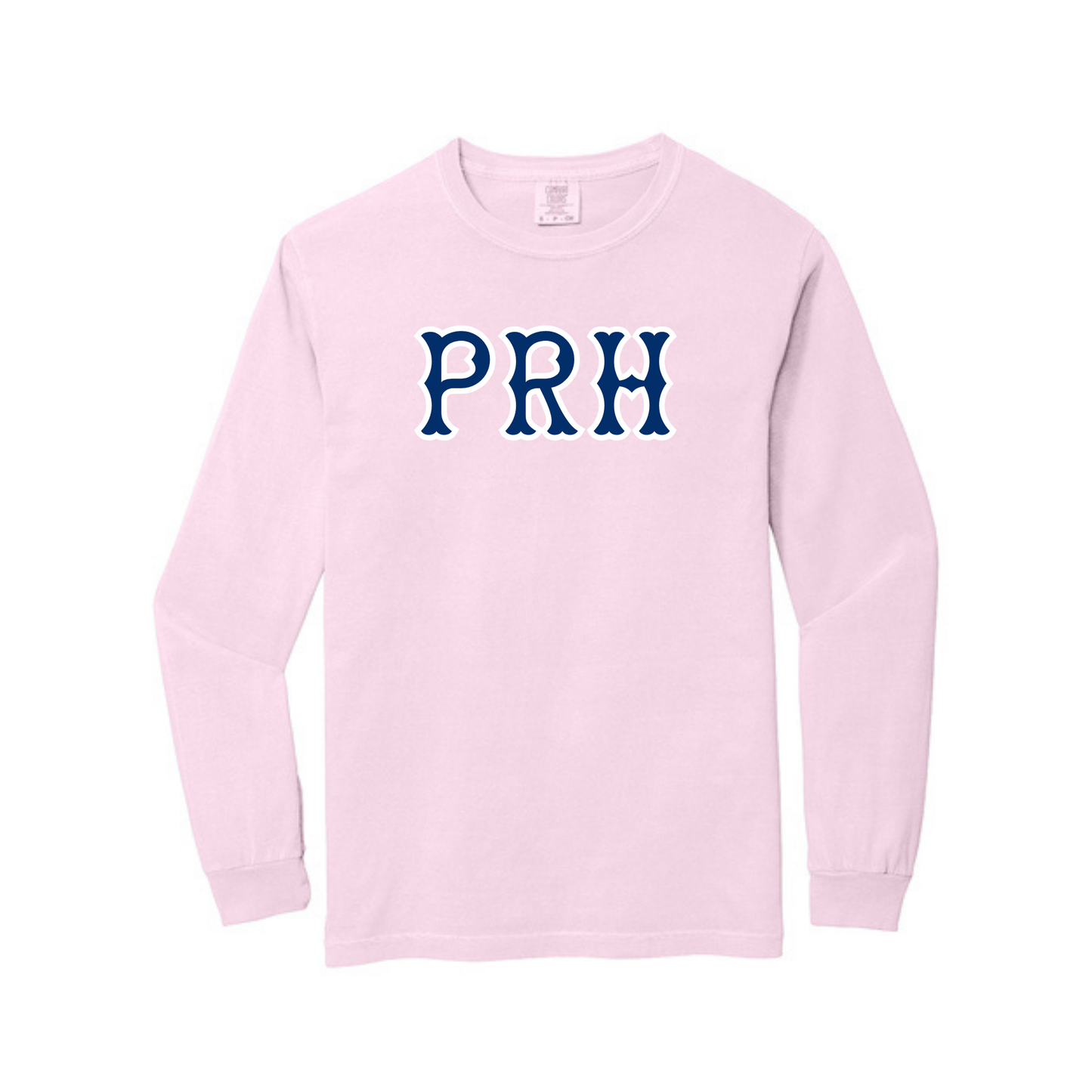PRH NAVY SOX LETTERS LONG SLEEVE
