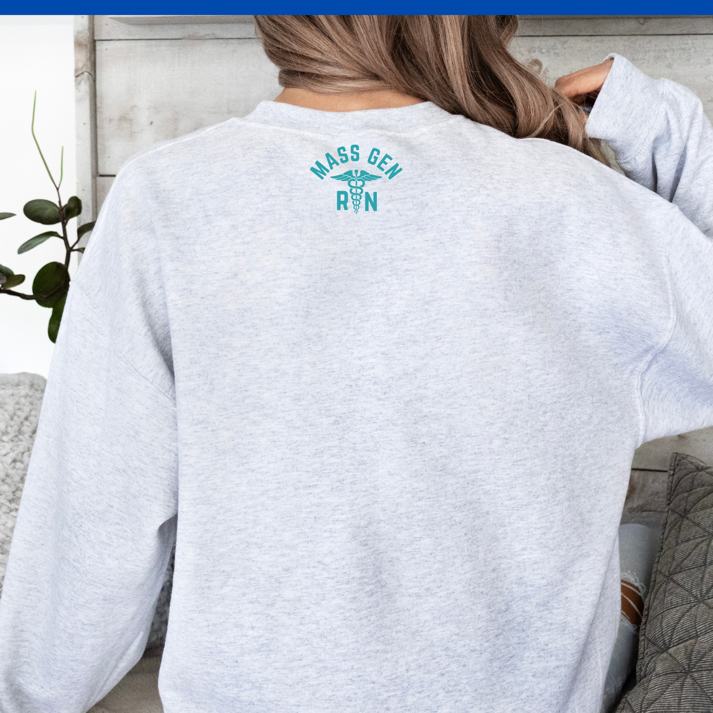 TEAL MGH - NEURO ICU CHAMPION CREWNECK
