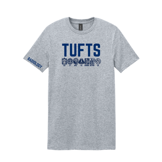 LIGHT GREY TUFTS RADIOLOGY TECH WEEK 2026 TEE