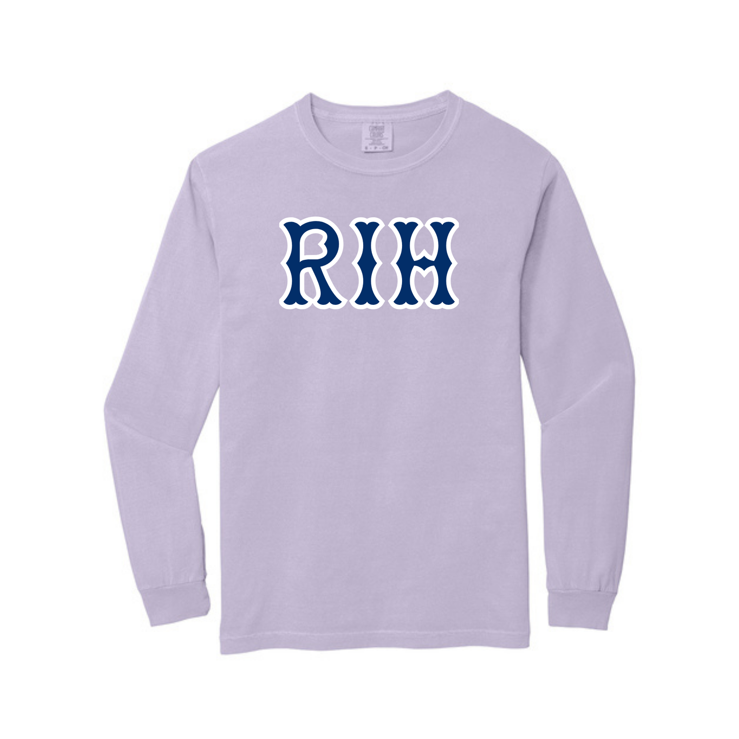 RIH NAVY SOX LETTERS LONG SLEEVE