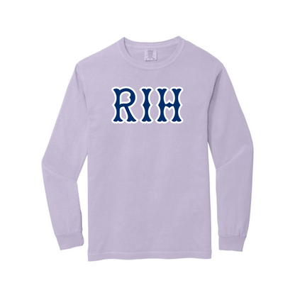 RIH NAVY SOX LETTERS LONG SLEEVE