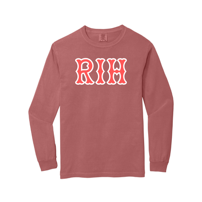 RIH SOX LETTERS LONG SLEEVE