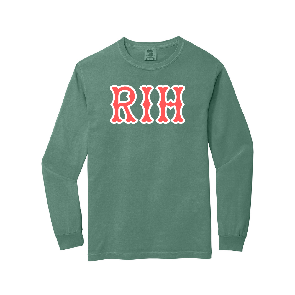 RIH SOX LETTERS LONG SLEEVE